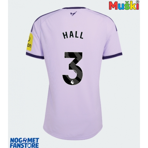 Newcastle United Lewis Hall #3 Rezervni Dres 2026-27 Kratak Rukav
